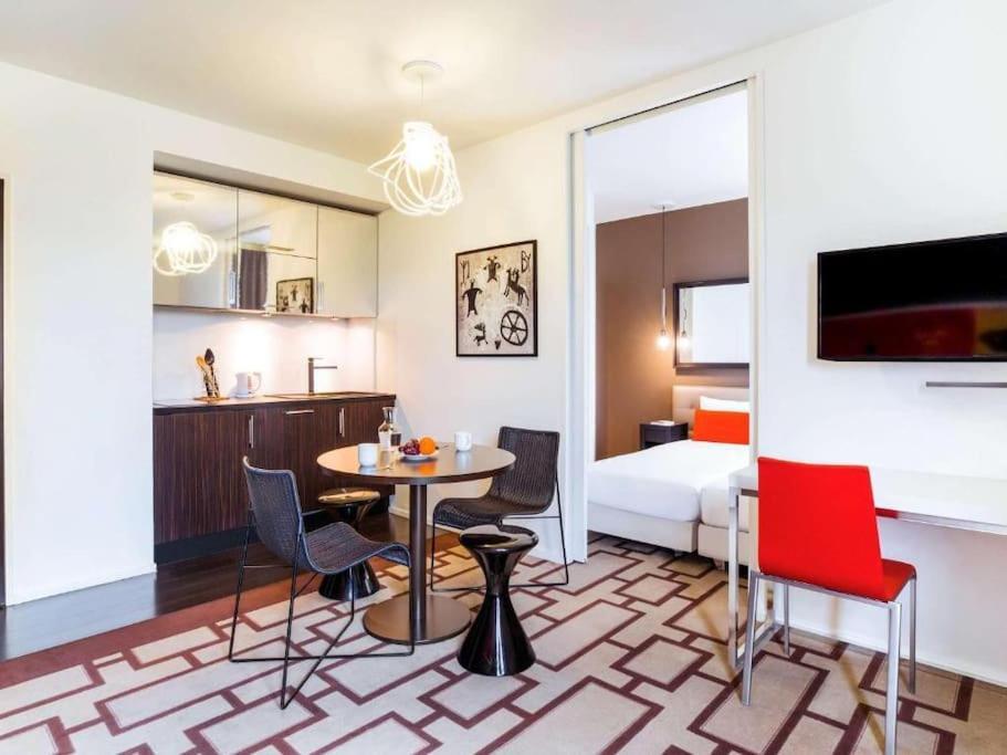 Disneyland Deluxe Flat, Outside Pool, Climatisation, 1 Min To Disney Parks Serris Exterior foto